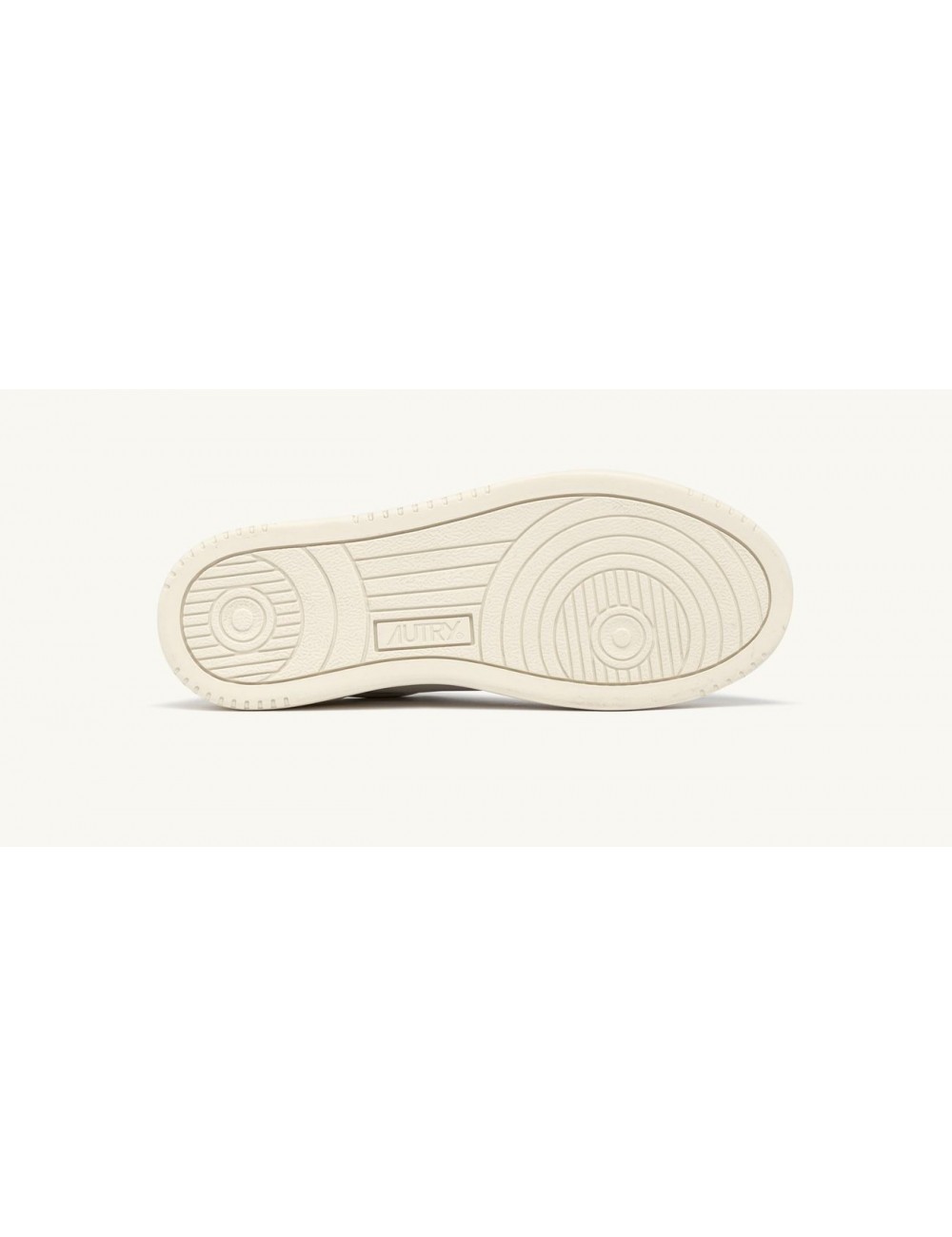 AUTRY Medalist low  en napa blnco super suave | Ego Madrid