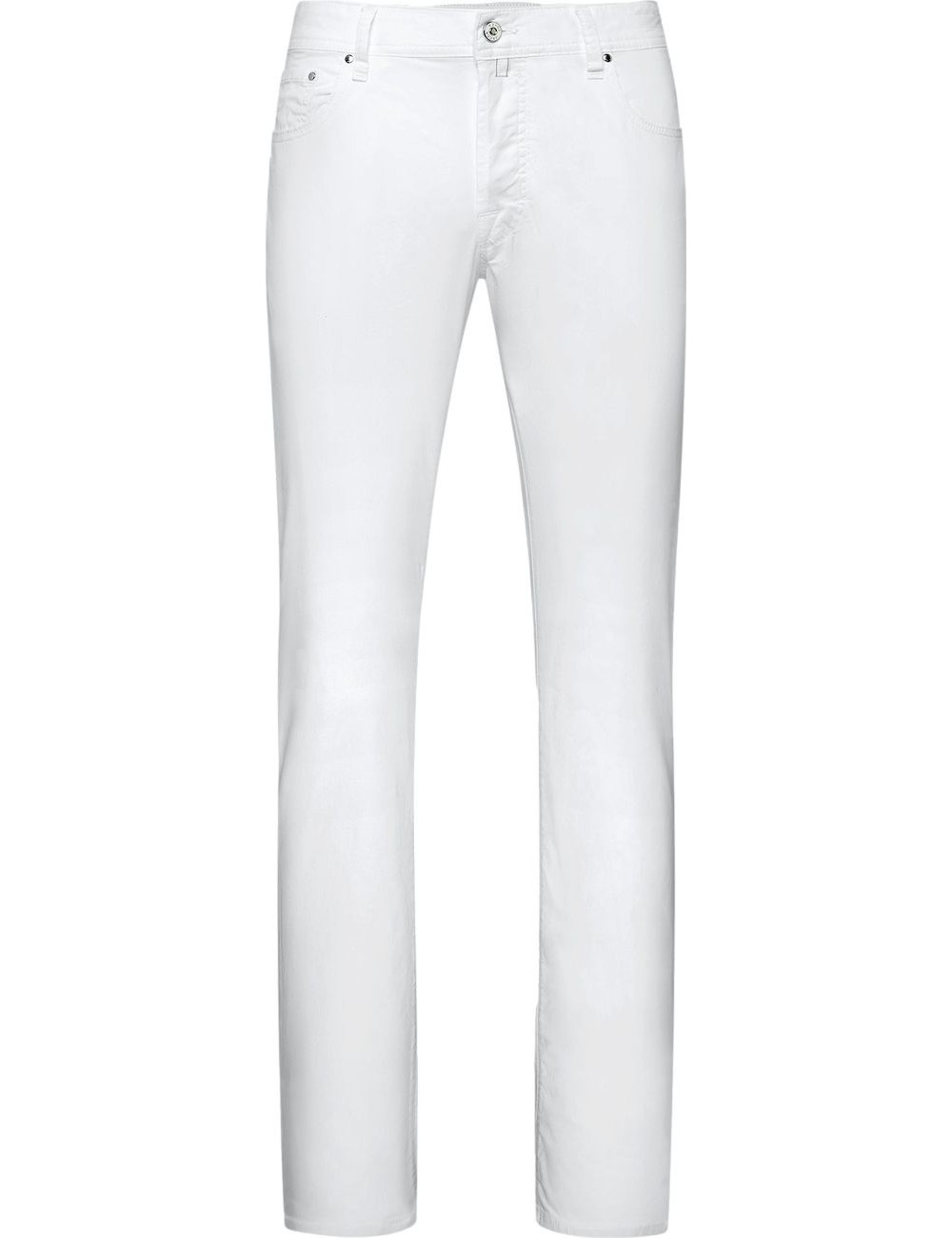 Jacob Cohën gabardina algodón elastica  blanco | Almirante Seis Madrid