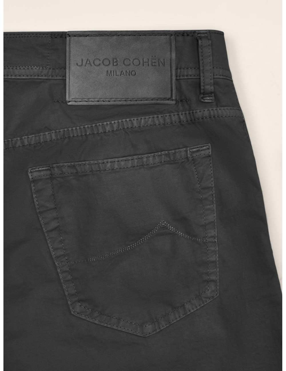 Jacob Cohën gabardina algodón gris oscuro | Ego tienda oficial Madrid
