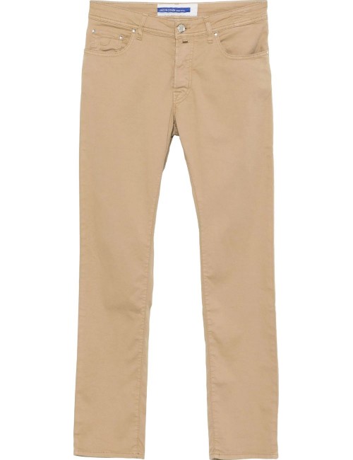 Jacob Cohën gabardina algodón beige almendra | Ego tienda Madrid