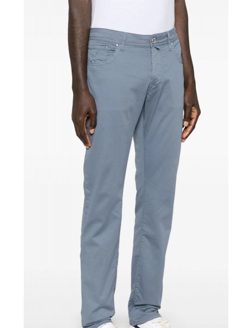 Jacob Cohën gabardina algodón azul claro | Almirante Seis Madrid