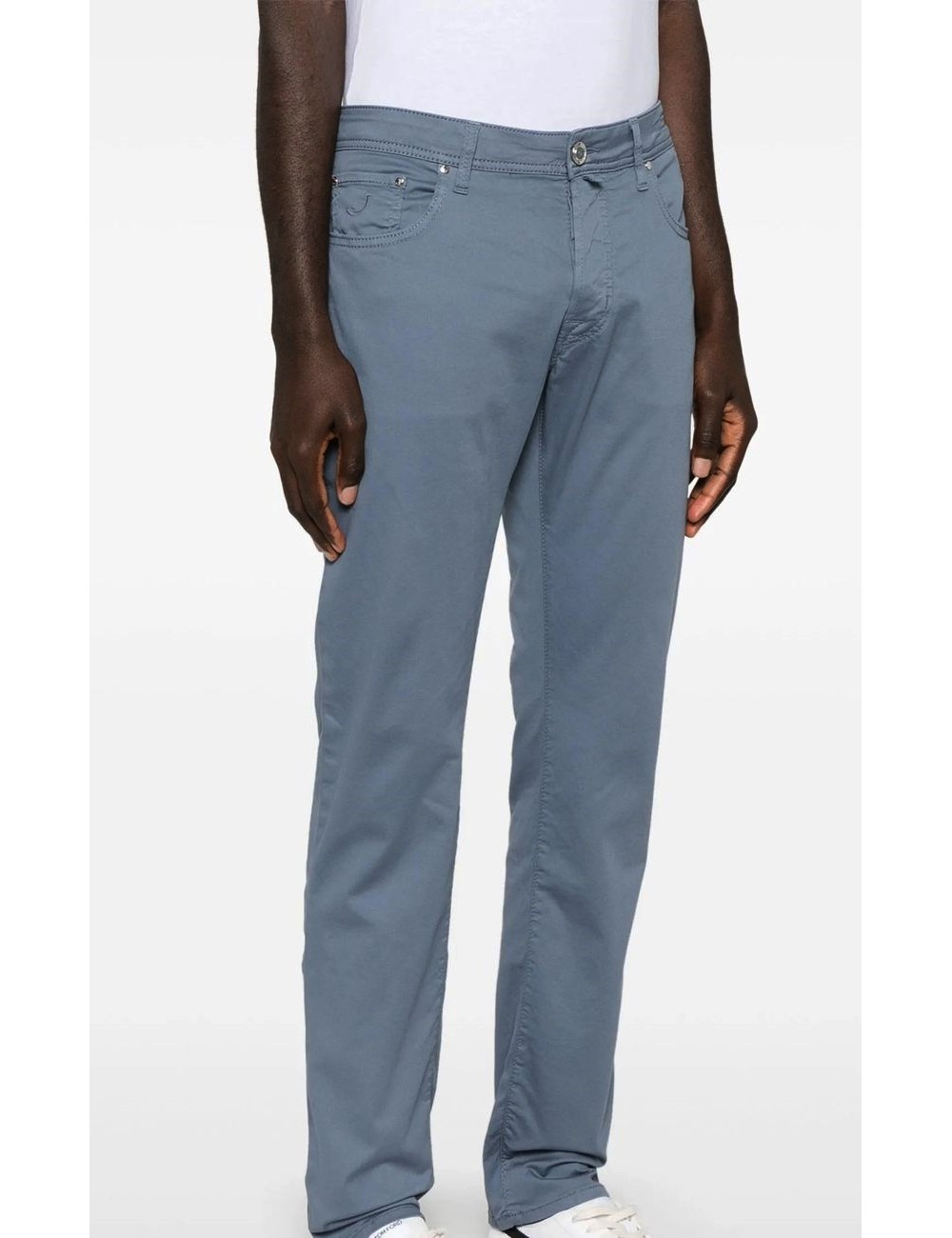 Jacob Cohën gabardina algodón azul grisáceo | Almirante Seis Madrid