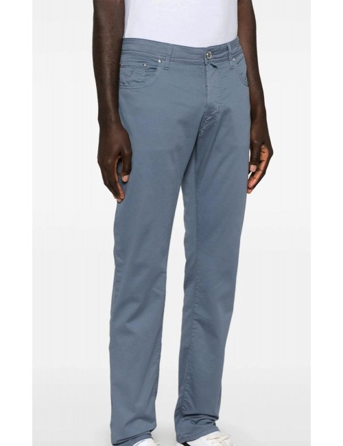 Jacob Cohën gabardina algodón azul grisáceo | Almirante Seis Madrid