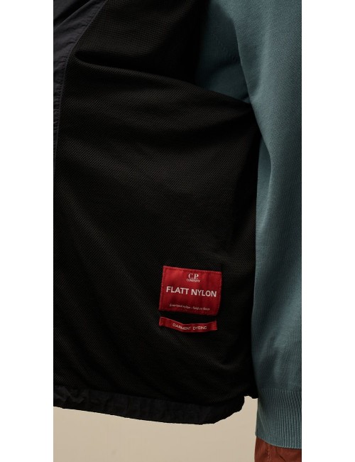 C.P. COMPANY FLATT NYLON GOOGLE JACKET AZUL MARINO | Ego Madrid