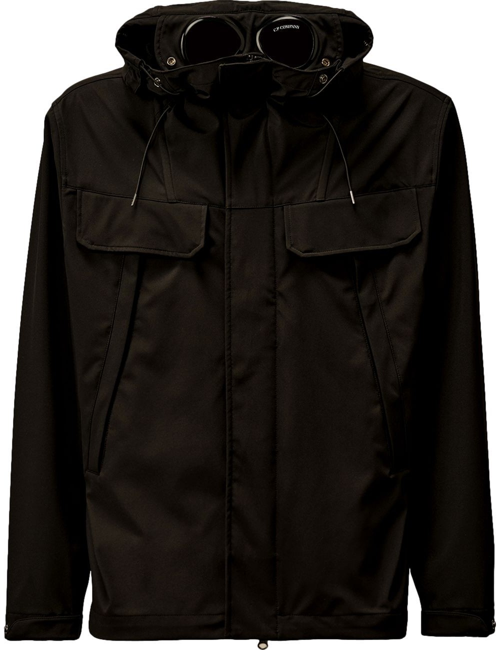 C.P. Company C.P. Shell-R Doble bolsillo Goggle Jacket negro