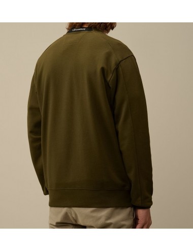 C.P. Company sudadera diagonal raised cuello redondo verde| Ego Madrid 2