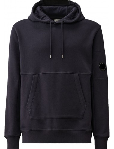 C.P. Company Diagonal Raised Fleece Hooded Sweatshirt azul marino