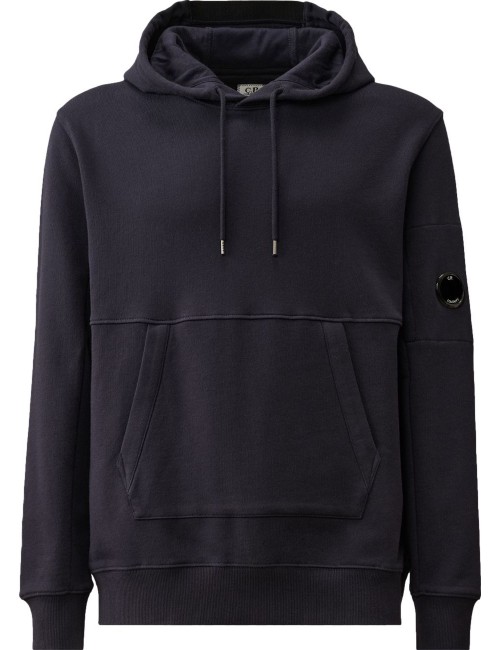 C.P. Company Diagonal Raised Fleece Hooded Sweatshirt azul marino