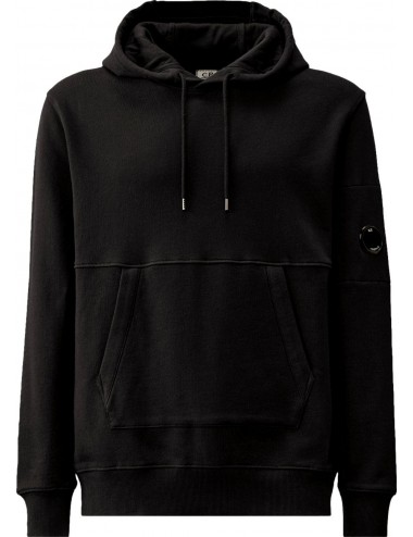 C.P. Company Diagonal Raised Fleece Hooded Sweatshirt Negro ego Madrid tienda oficial