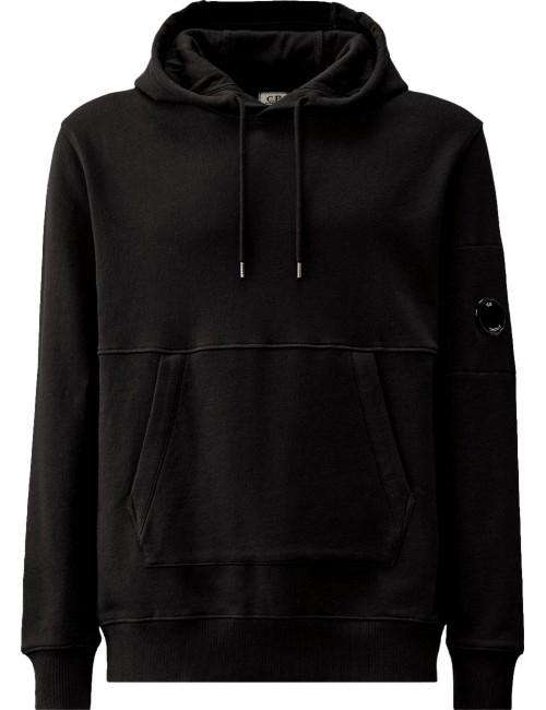 C.P. Company Diagonal Raised Fleece Hooded Sweatshirt Negro ego Madrid tienda oficial