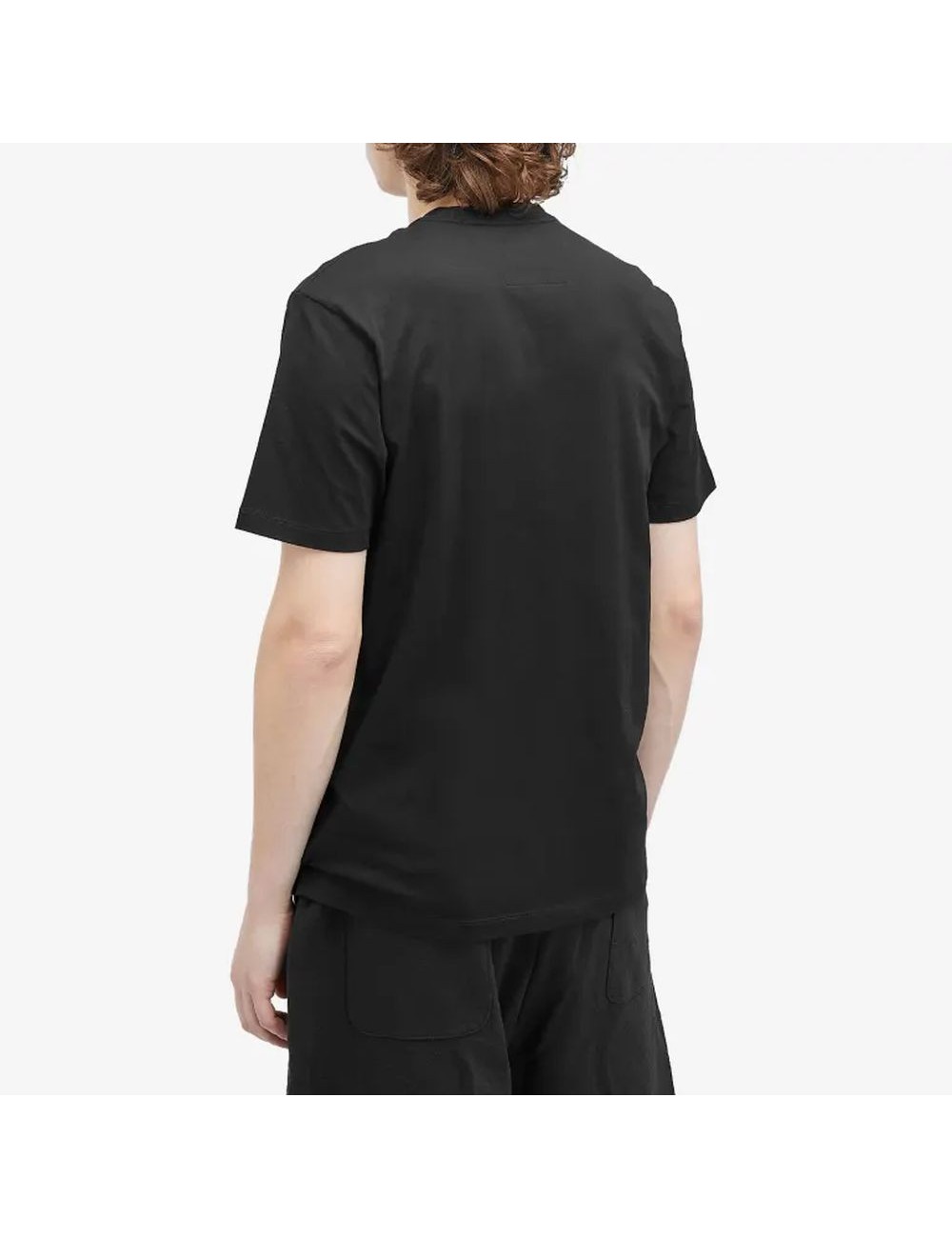 C.P. Company Camiseta negra 30/1 Jersey Logo Label | Ego Madrid