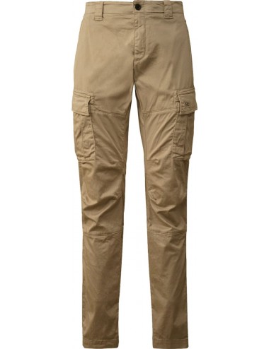 C.P. Company Stretch Sateen Cargo Logo Pants Vintage Khaki