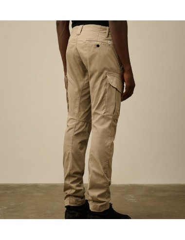 C.P. Company Stretch Sateen Cargo Logo Pants Vintage Khaki 2