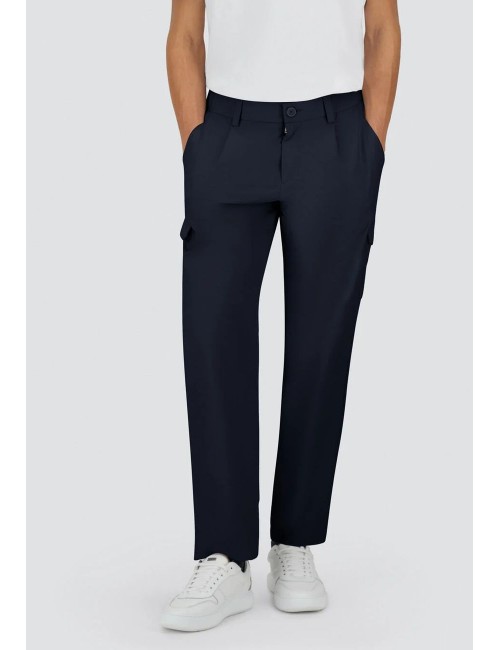 Herno Pantalón Cargo Nylon Dive azul | Almirante Seis Madrid oficial
