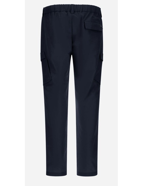 Herno Pantalón Cargo Nylon Dive azul | Almirante Seis Madrid oficial