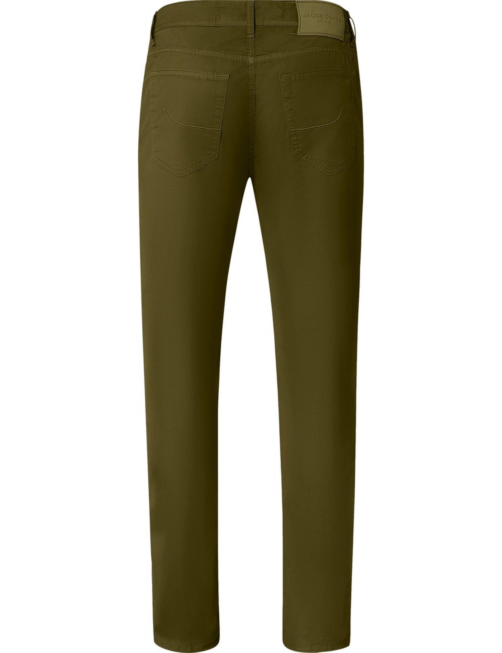 Jacob Cohën gabardina algodón verde | Almirante Seis tienda oficial