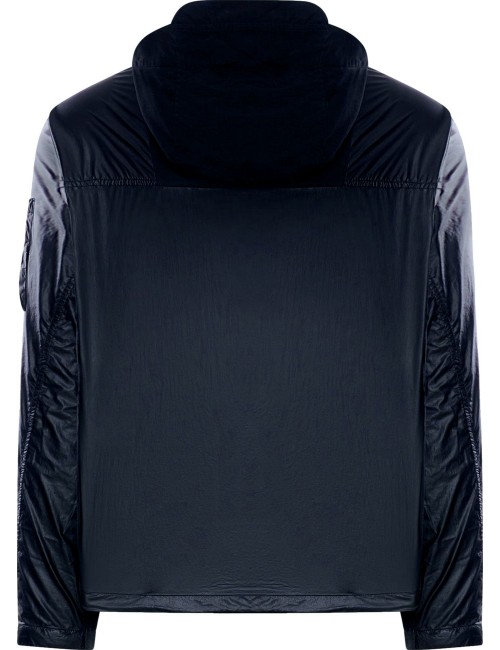 C.P. Company CS II Mixed Hooded Lens Jacket azul marino | Ego Madrid
