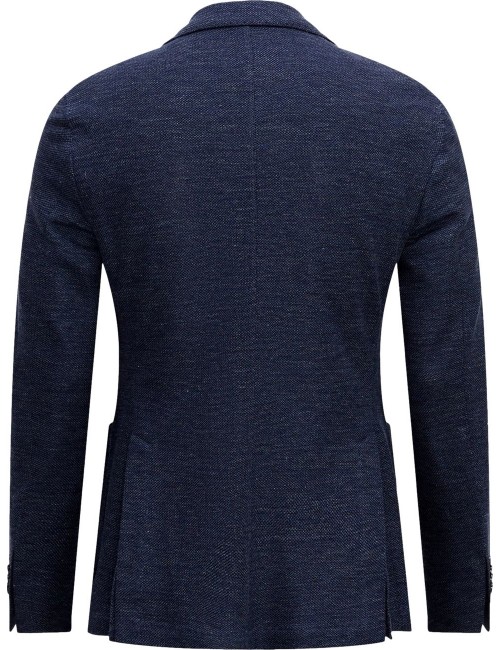 L.B.M. AMERICANA Jack regular lino algodón  azul | Ego Madrid