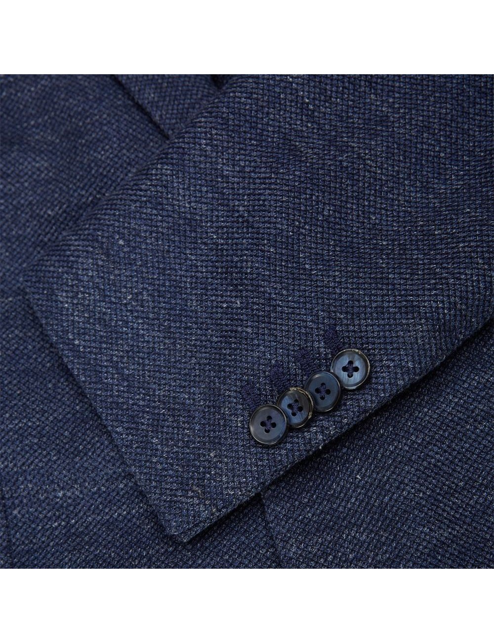 L.B.M. AMERICANA Jack regular lino algodón  azul | Ego Madrid
