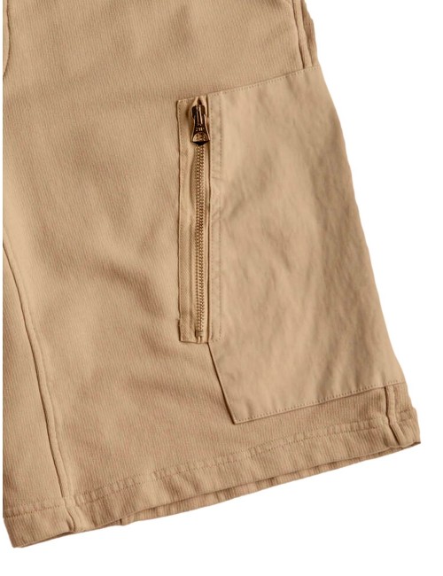TEN C Bermudas en Fepa beige arena con bolsillo | Ego Madrid oficial