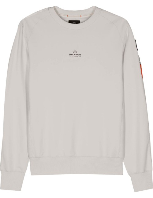 PARAJUMPERS Sudadera cuello redondo Sabre gris  | Ego Madrid oficial