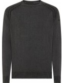 RRD Jersey algodón techno wash cuello redondo gris