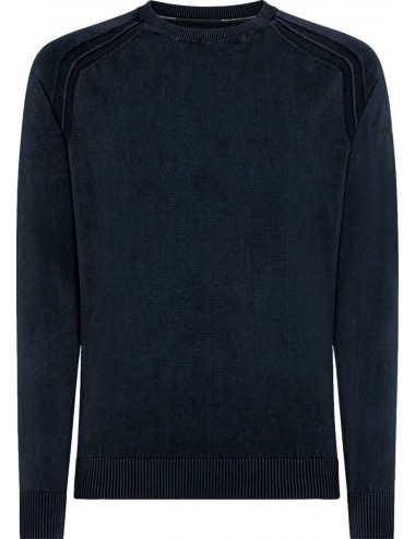 Ego Madrid Jersey cuello redondo RRD de algodón azul