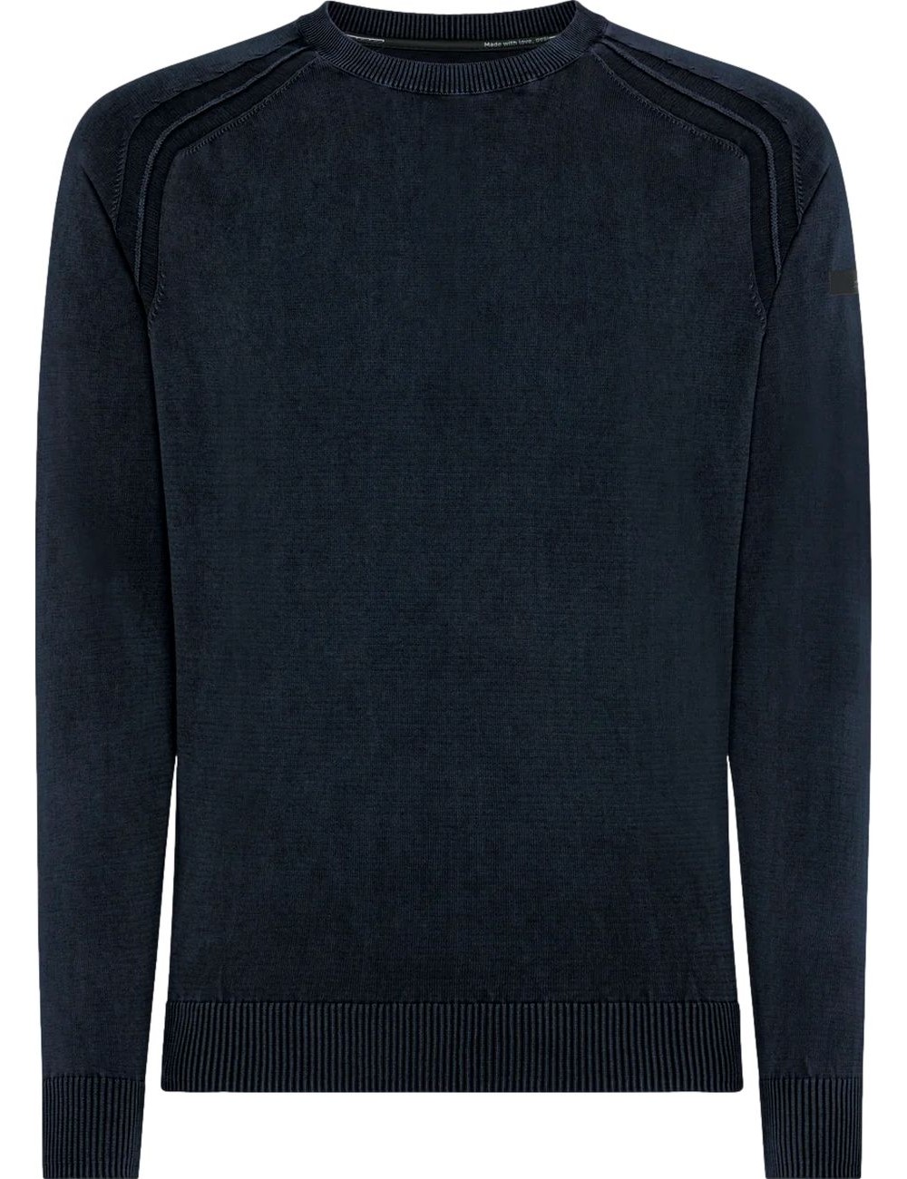 Ego Madrid Jersey cuello redondo RRD de algodón azul