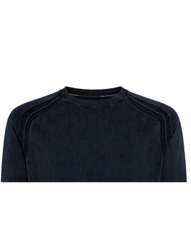 Ego Madrid Jersey cuello redondo RRD de algodón azul 2