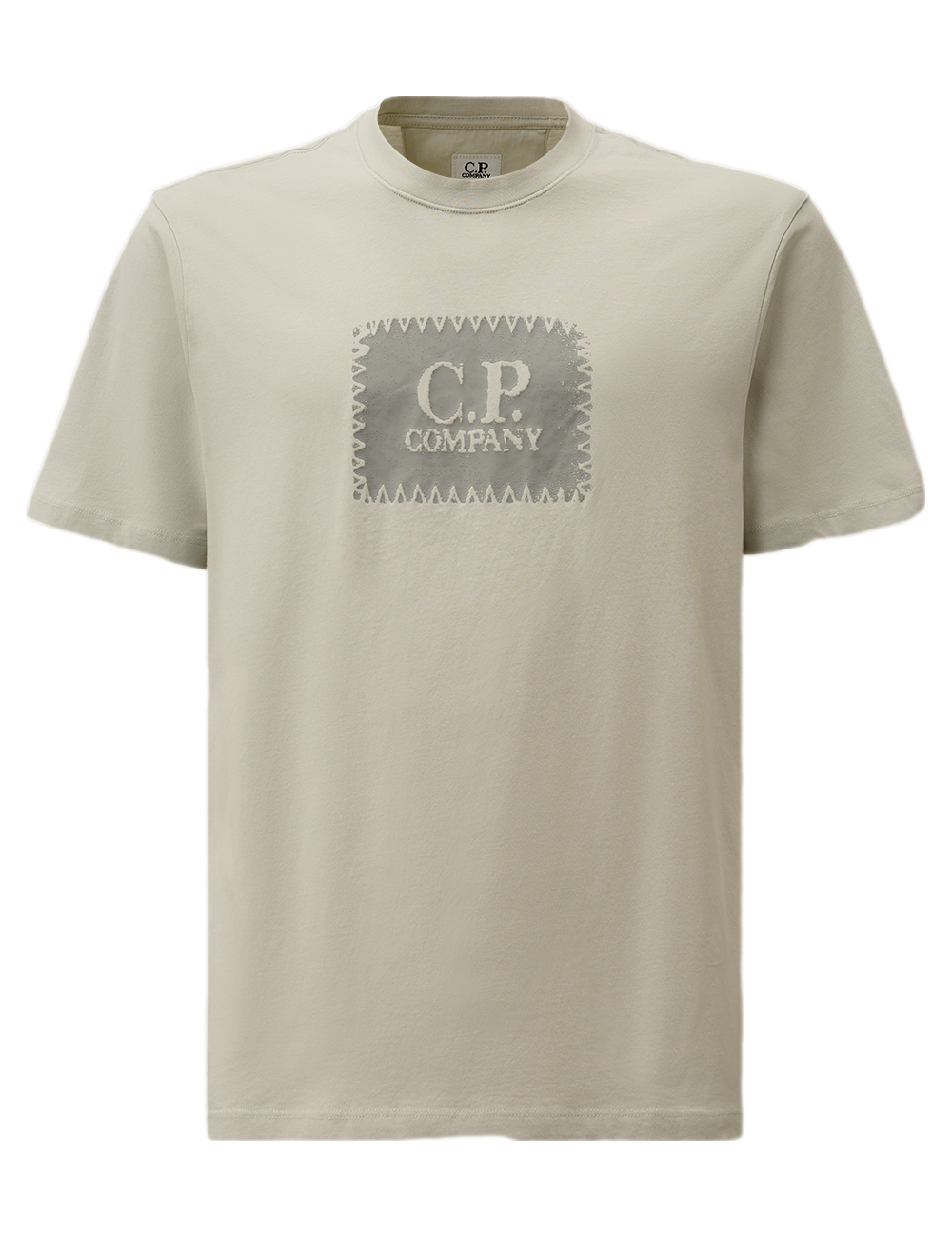 ego Madrid C.P. Company Camiseta gris 30/1 Jersey Logo Label