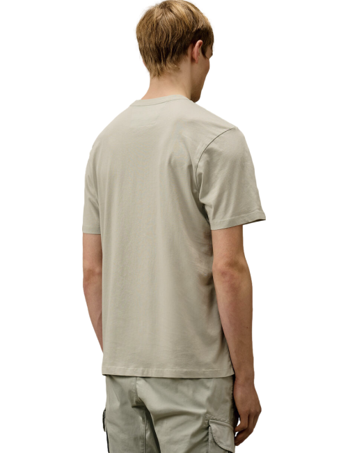 ego Madrid C.P. Company Camiseta gris 30/1 Jersey Logo Label