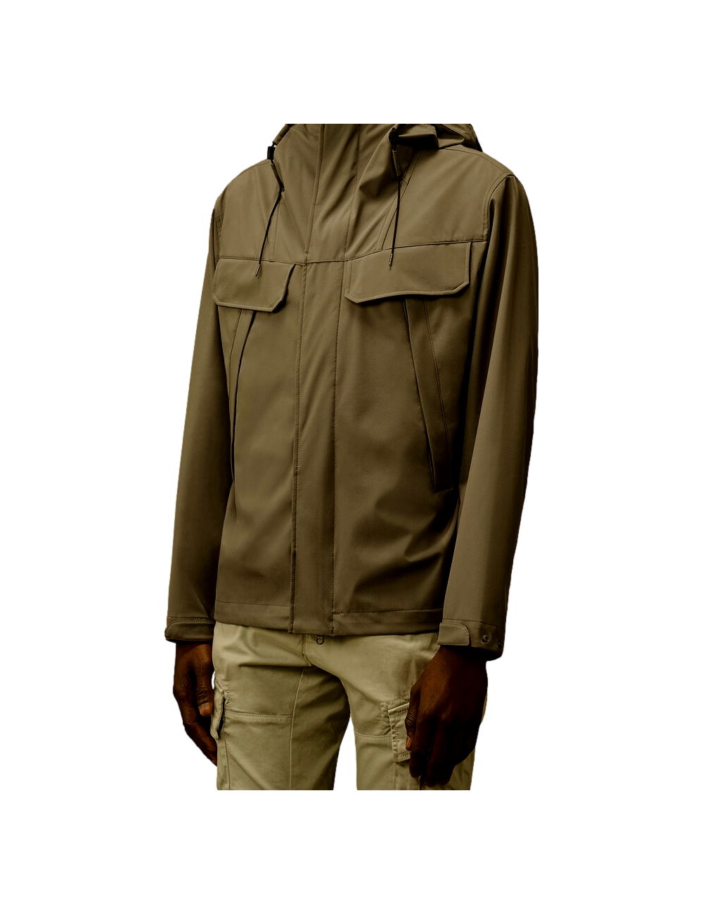 Ego Madrid C.P. Company C.P. Shell-R Doble bolsillo Goggle Jacket verde