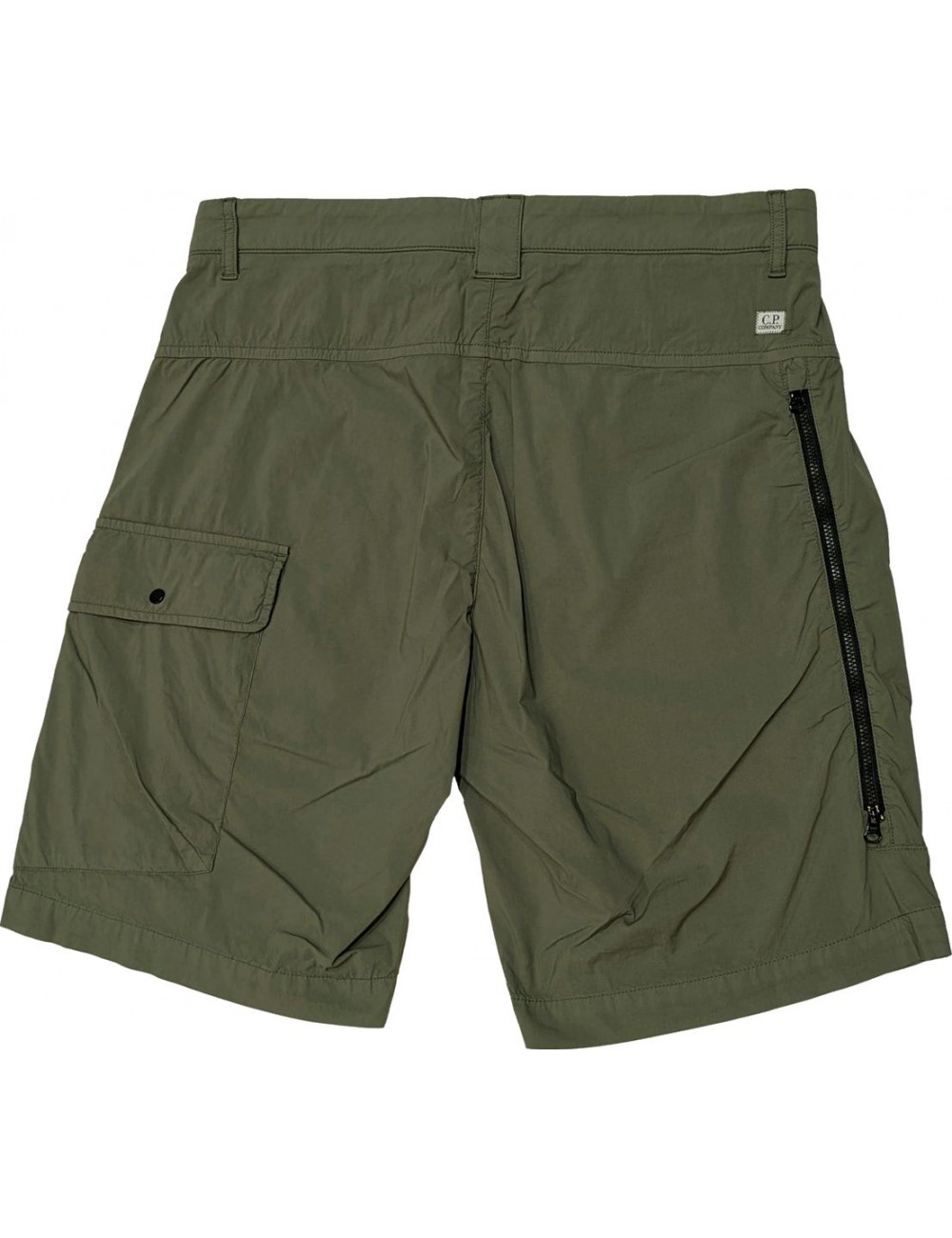 C.P. COMPANY 50 Fili Strech bermuda cargo verde