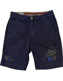 BOB Bermudas bordadas azul marino
