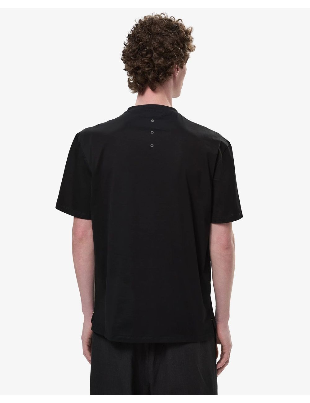 PREMIATA Camiseta Negro con logo central PA1017