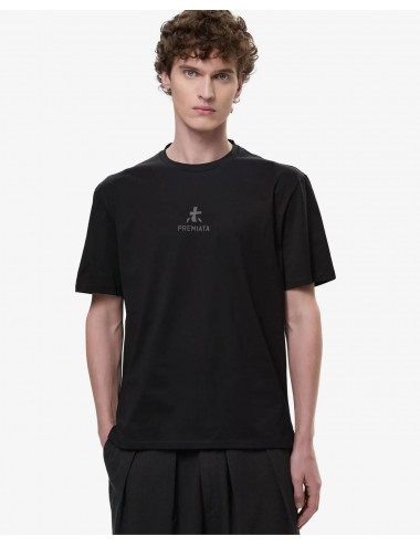 PREMIATA Camiseta Negro con logo central PA1017 2