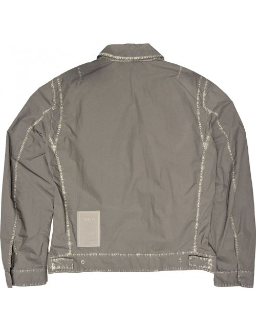 TEN C cazadora corta Mid Layer Shadow Dyed Spray | Ego  Madrid