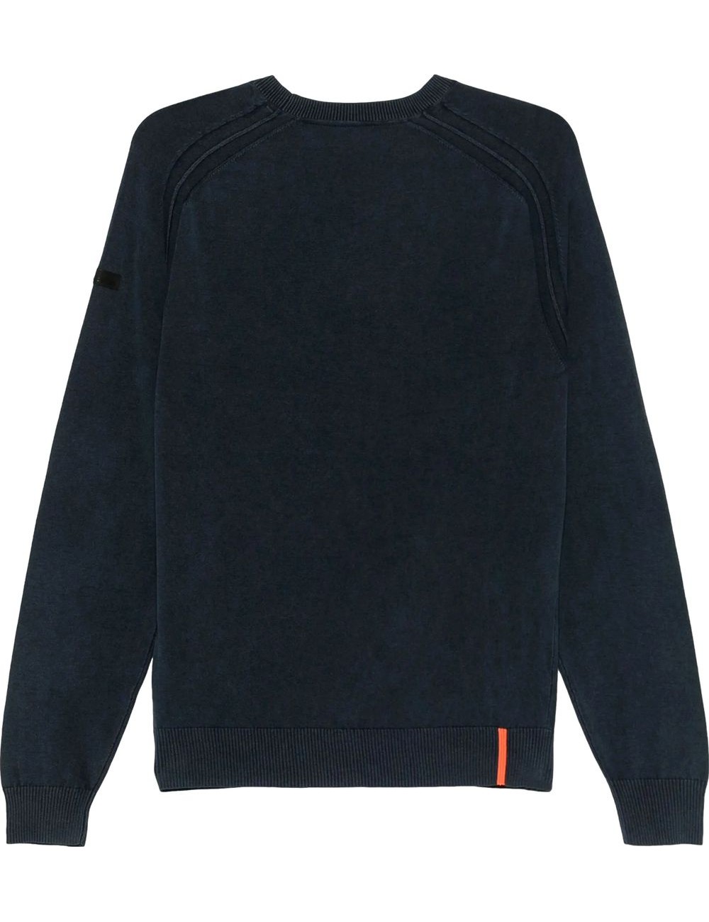 RRD Jersey algodón techno wash cuello redondo azul | Ego Madrid