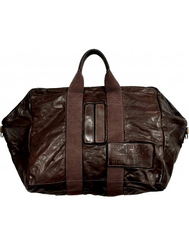 Manikomio Bolsa Icon piel Bellisima marrón chocolate
