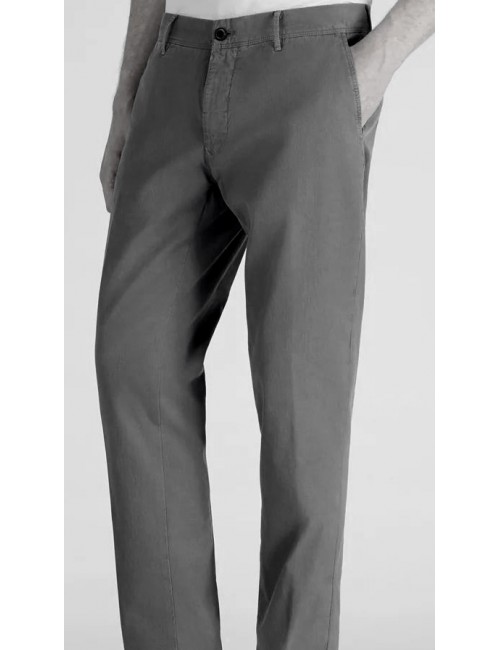 Almirante Seis INCOTEX Pantalón Panamá algodón slim gris