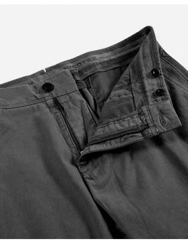 Almirante Seis INCOTEX Pantalón Panamá algodón slim gris 2