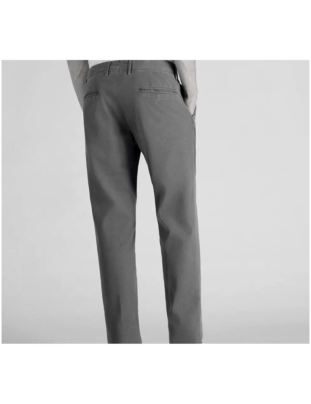 Almirante Seis INCOTEX Pantalón Panamá algodón slim gris