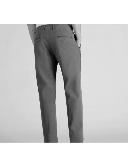 Almirante Seis INCOTEX Pantalón Panamá algodón slim gris
