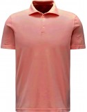 Fedeli polo Zero Algodón Giza orgánico manga corta rosa