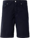 Jacob Cohën Bermudas Nicolás en gabardina de algodón elástico azul marino