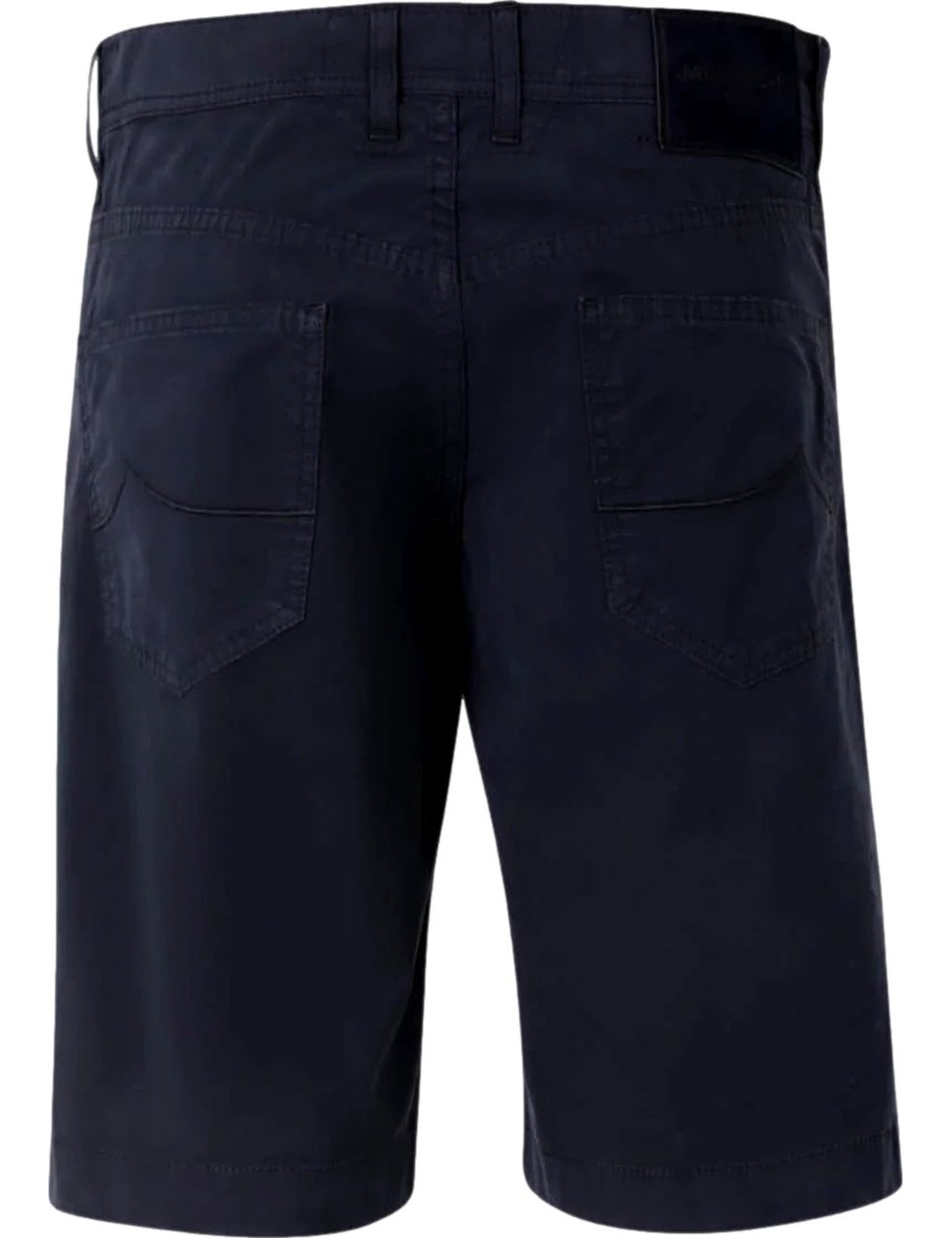 Jacob Cohën Bermudas Nicolás en gabardina de algodón elástico azul marino