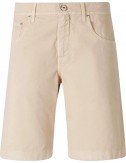 Jacob Cohën Bermudas Nicolás en gabardina de algodón elástico beige almendra