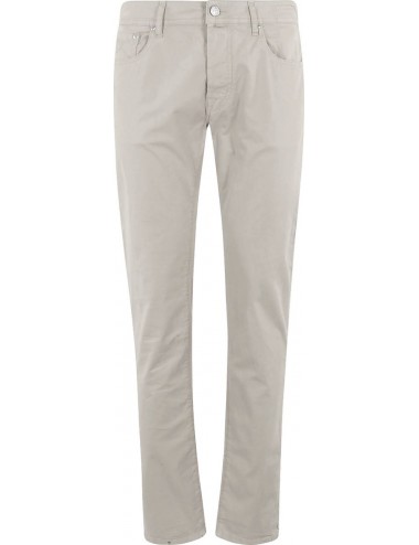 Jacob Cohën gabardina algodón gris claro | Almirante Seis tienda
