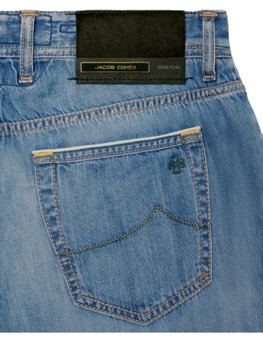 Jacob Cohën Vaqueros Bard LTD en denim azul medio 2