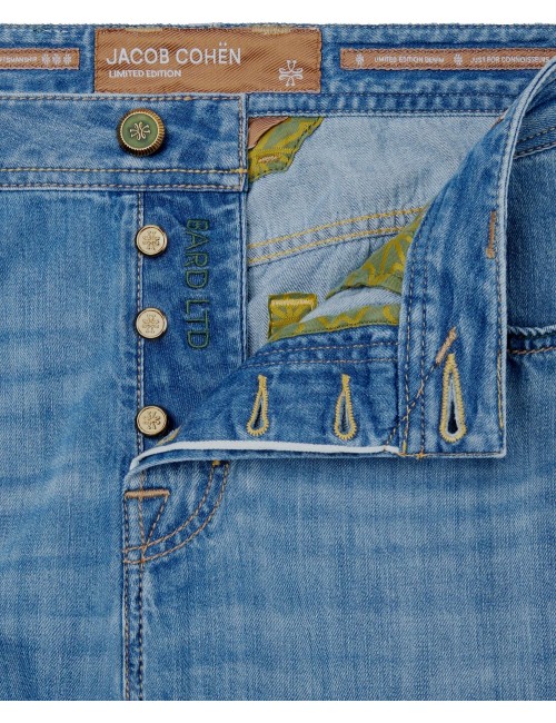 Jacob Cohën Vaqueros Bard LTD en denim azul medio
